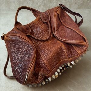 Alexander Wang Rocco Bag – Brown Pebbled Leather